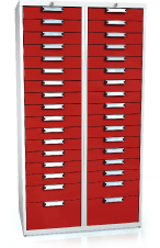 Unterbaublöcke UNI für Werkbänke 1773 x 963 x 600 - 34x Schubladen